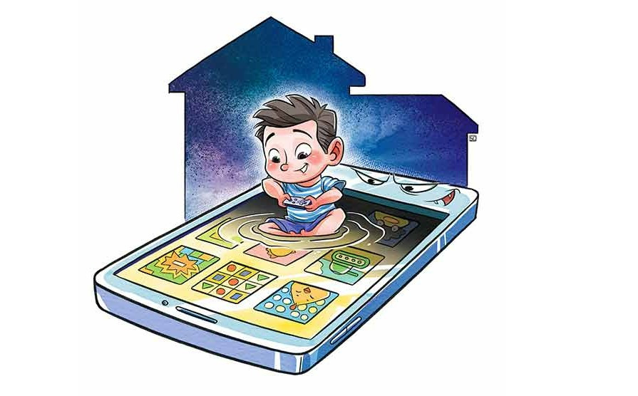 बालबालिकामा इन्टरनेटको लत