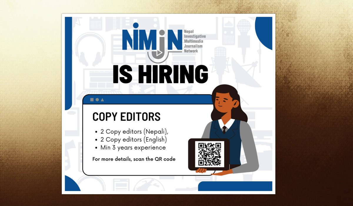 NIMJN ले माग्यो ४ जना कपी एडिटर