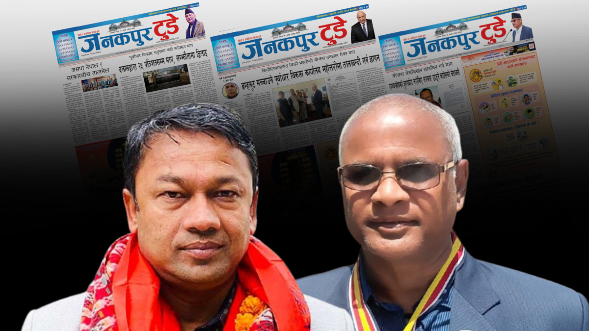पत्रकारको 'धम्की'ले मन्त्रीलाई डिप्रेसनको डर